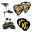 Picture of KC HiLiTES Jeep 392-Mojave FLEX ERA 3 2-Light Sys Ditch Light Kit Combo Beam