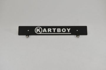 Picture of Kartboy Front License Plate Delete - Black