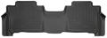 Picture of Husky Liners 13-16 Lexus LX570 - 13-16 Toyota Land Cruiser WeatherBeater 2nd Row Black Floor Liners