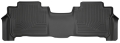 Picture of Husky Liners 13-16 Lexus LX570 - 13-16 Toyota Land Cruiser WeatherBeater 2nd Row Black Floor Liners