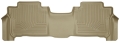 Picture of Husky Liners 13-16 Lexus LX570 - 13-16 Toyota Land Cruiser WeatherBeater 2nd Row Tan Floor Liners