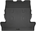 Picture of Husky Liners 13-16 Lexus LX570 - 13-16 Toyota Land Cruiser Weaterbeater Black Cargo-Trunk Liner