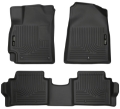 Picture of Husky Liners 2017 Hyundai Elantra Weatherbeater Black Front and Second Row Floor Liners
