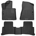 Picture of Husky Liners 2017 Kia Sportage Weatherbeater Front and Second Row Black Floor Liners