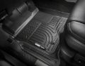 Picture of Husky Liners 2017 Kia Sportage Weatherbeater Front and Second Row Black Floor Liners
