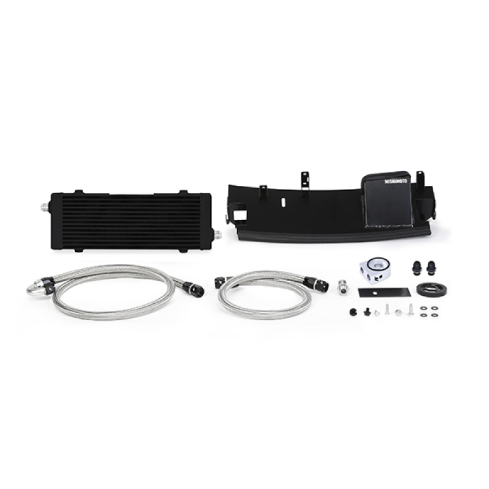 Picture of Mishimoto 2016+ Ford Focus RS Oil Cooler Kit - Black