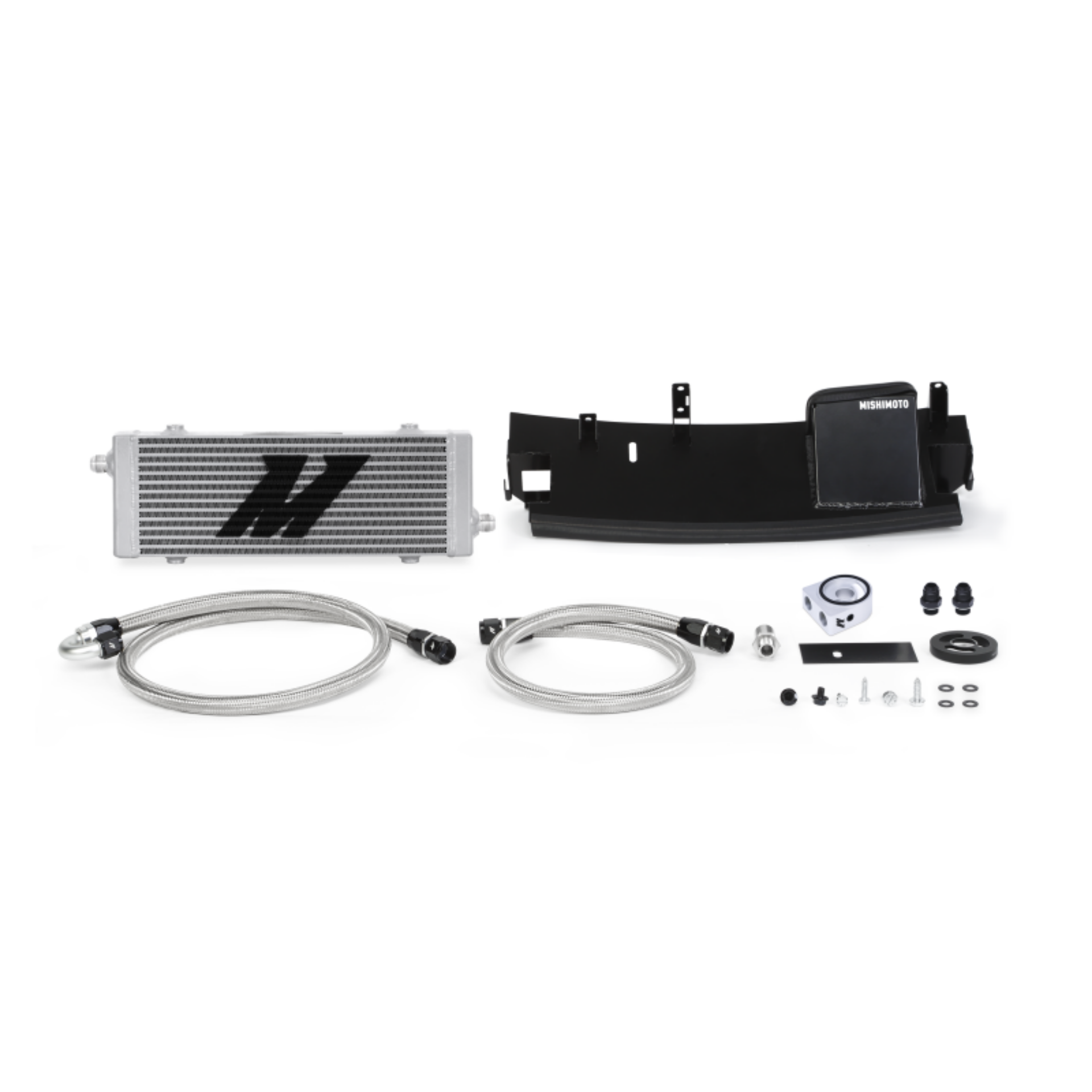 Picture of Mishimoto 2016+ Ford Focus RS Oil Cooler Kit - Silver