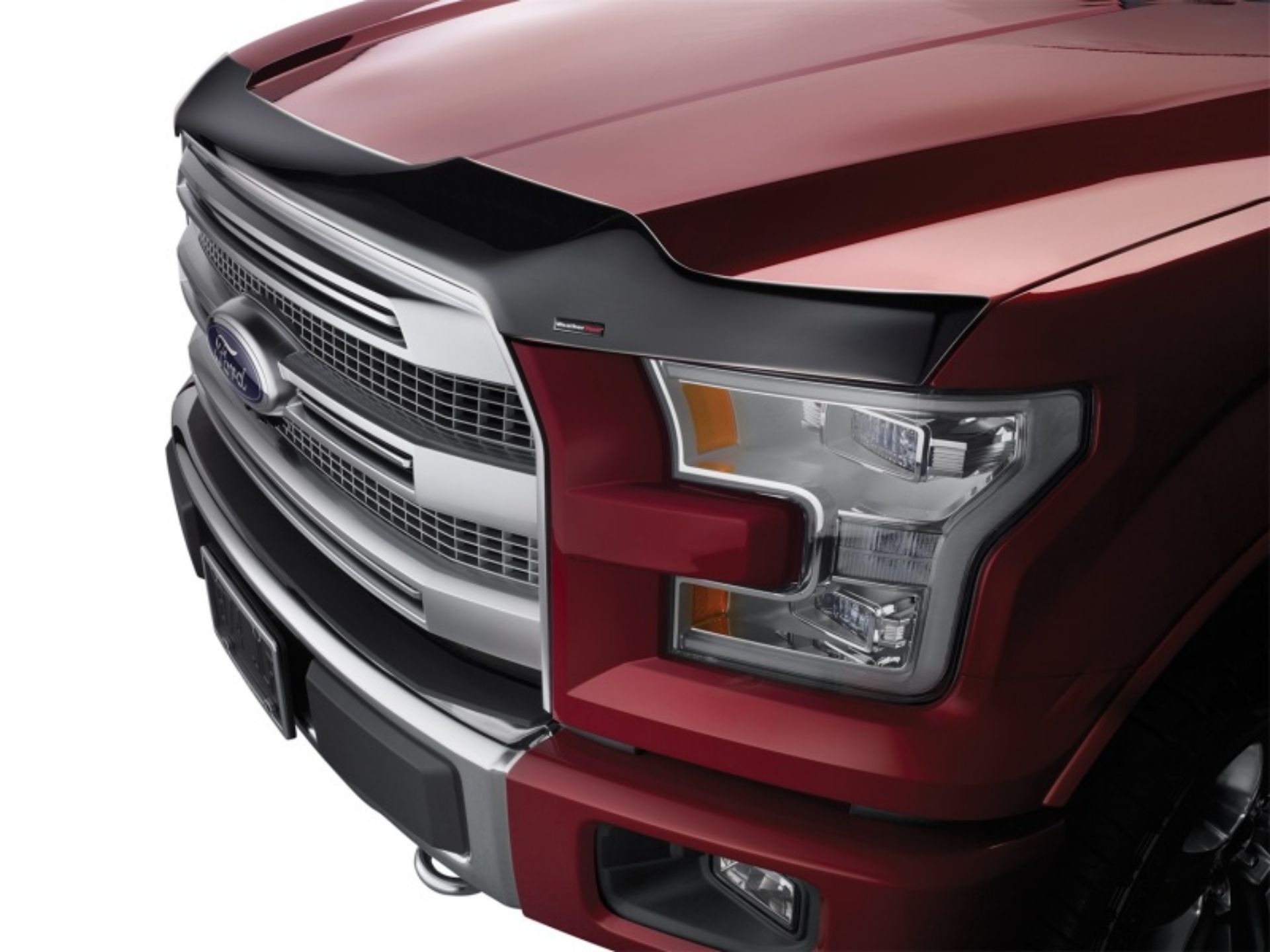 Picture of WeatherTech 2016+ Chevy Silverado Hood Protector - Black