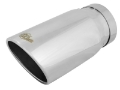 Picture of aFe Universal Bolt On Exhaust Tip Polished 5in Inlet x 6in Outlet x 12in Long
