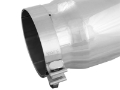 Picture of aFe Universal Bolt On Exhaust Tip Polished 5in Inlet x 6in Outlet x 12in Long