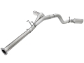 Picture of aFe Atlas Exhaust 4in DPF-Back Exhaust Aluminized Steel Polished Tip 11-14 ford Diesel Truck V8-6-7L