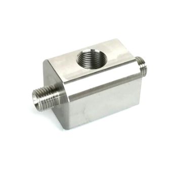 Picture of Fleece Performance Dodge 6-7L Cummins Dual Pump Junction Block w- Rail Sensor Port 3-5mm ID