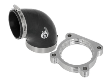 Picture of aFe Silver Bullet Throttle Body Spacers TBS 10-16 Nissan Patrol Y62 V8-5-6L 320hp