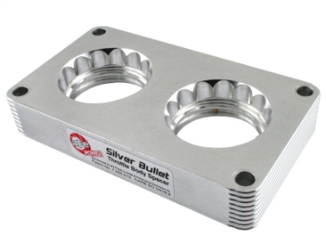 Picture of aFe Silver Bullet Throttle Body Spacers TBS Ford Mustang 05-10 V8-4-6L
