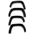 Picture of EGR 2017 Ford Super Duty Bolt-On Look Color Match Fender Flares - Set - Shadow Black