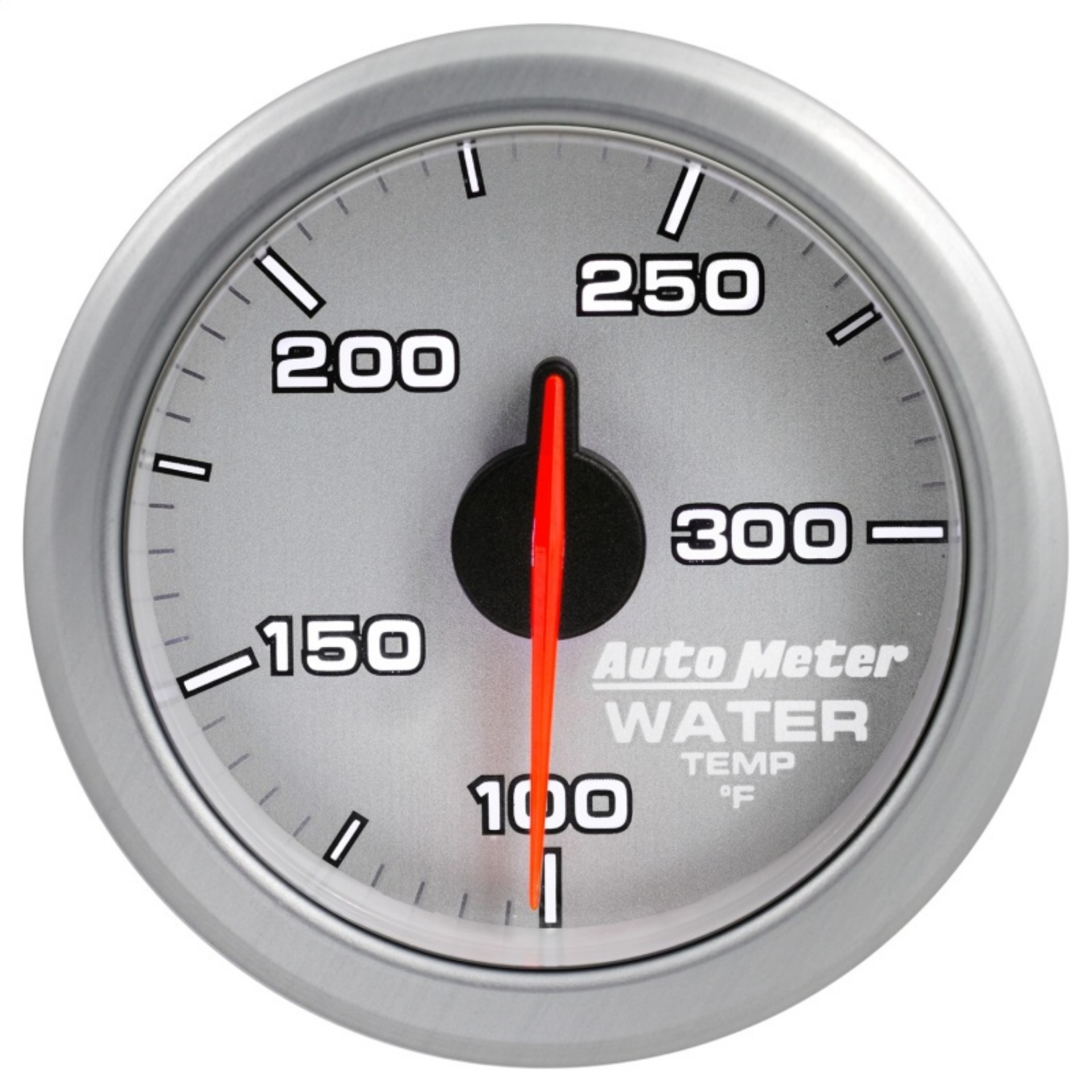 Picture of Autometer Airdrive 2-1-6in Water Temperature Gauge 100-300 Degrees F - Silver
