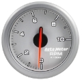 Picture of Autometer Airdrive 2-1-6in Tachometer Gauge 0-10K RMP - Silver