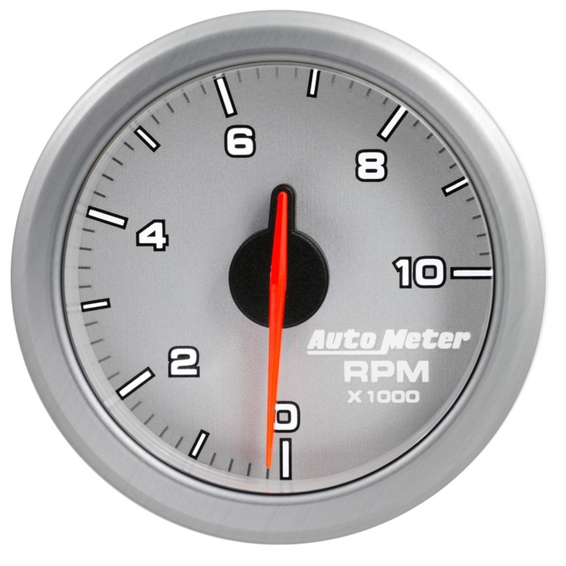 Picture of Autometer Airdrive 2-1-6in Tachometer Gauge 0-10K RMP - Silver