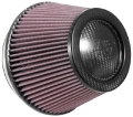 Picture of K&N Universal Carbon Fiber Filter 6in Flange - 7-1-2in OD-B - 5-1-8in OD-T - 5in H