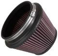 Picture of K&N Universal Carbon Fiber Filter 6in Flange - 7-1-2in OD-B - 5-1-8in OD-T - 5in H