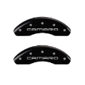 Picture of MGP 4 Caliper Covers Engraved Front Gen 4-Camaro Engraved Rear Gen 4-Z28 Black finish silver ch