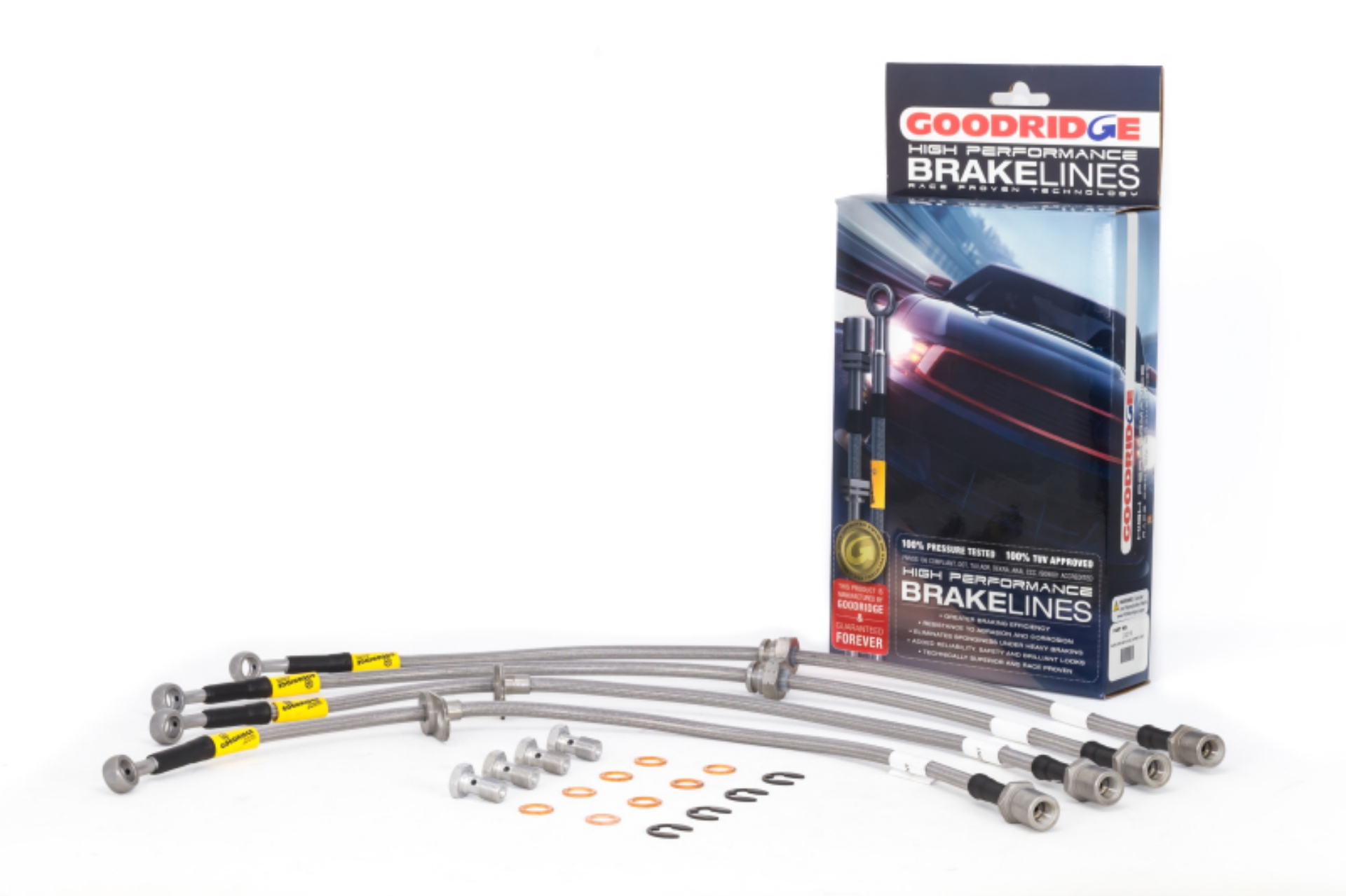 Picture of Goodridge 02-07 Subaru WRX-STi Brake Line Kit