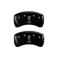 Picture of MGP Rear set 2 Caliper Covers Engraved Rear MGP Black finish silver ch