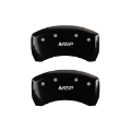 Picture of MGP Rear set 2 Caliper Covers Engraved Rear MGP Black finish silver ch