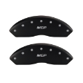 Picture of MGP Front set 2 Caliper Covers Engraved Front HHR Red finish silver ch