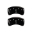 Picture of MGP Rear set 2 Caliper Covers Engraved Rear Snake Black finish silver ch