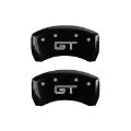 Picture of MGP Rear set 2 Caliper Covers Engraved Rear S197-GT Black finish silver ch