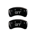 Picture of MGP Rear set 2 Caliper Covers Engraved Rear S197-GT Black finish silver ch