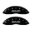 Picture of MGP Front set 2 Caliper Covers Engraved Front GMC Black finish silver ch
