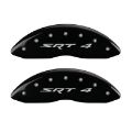 Picture of MGP Front set 2 Caliper Covers Engraved Front SRT4 Black finish silver ch