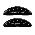 Picture of MGP Front set 2 Caliper Covers Engraved Front SRT4 Black finish silver ch