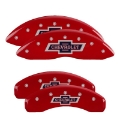 Picture of MGP 4 Caliper Covers Engraved Front RAM Engraved Rear RAMHEAD Black finish silver ch