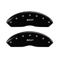Picture of MGP 4 Caliper Covers Engraved Front RAM Engraved Rear RAMHEAD Black finish silver ch