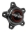 Picture of Race Star 5 Lug Cap Short Plastic Dark Star incl- Medallion & Screws