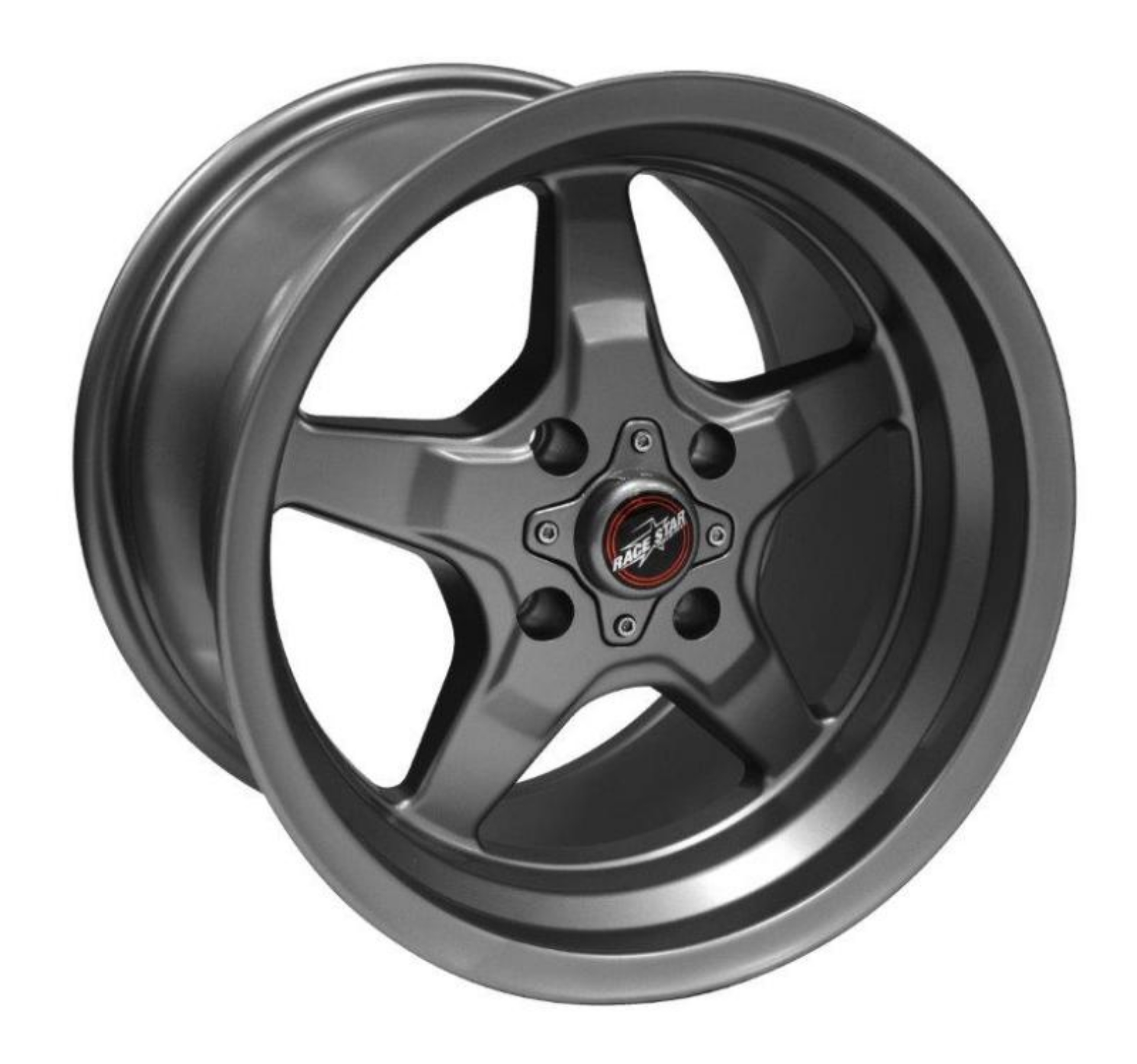 Picture of Race Star 91 Drag Star 15x10-00 4x108bc 6-50bs Direct Drill Met Gry Wheel