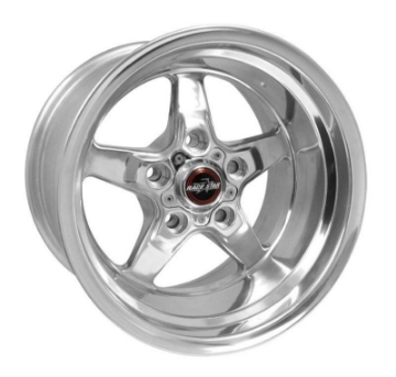 Picture of Race Star 92 Drag Star 15x10-00 5x4-75bc 4-50bs Direct Drill Polished Wheel