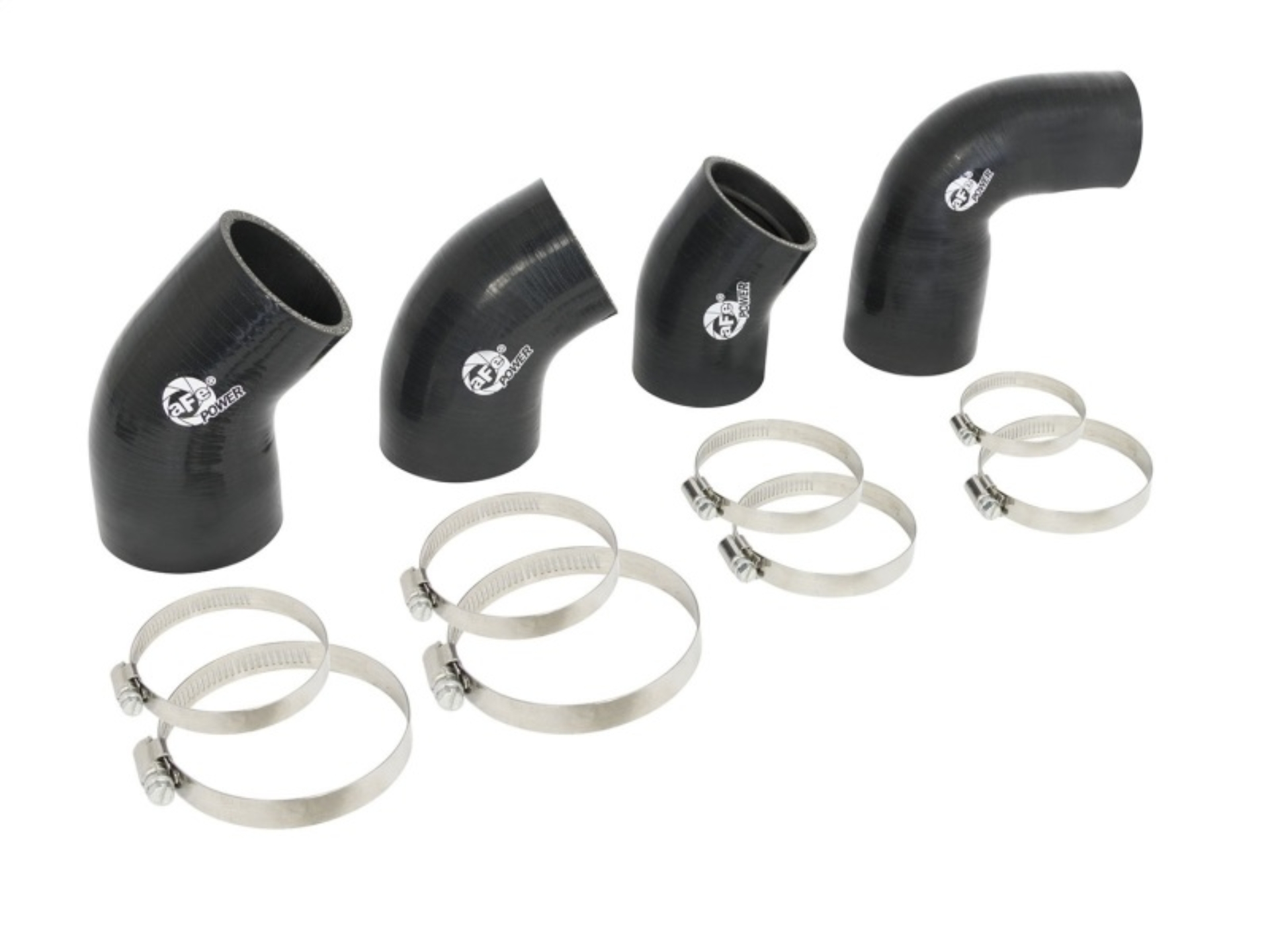 Picture of aFe BladeRunner Intercooler Couplings & Clamps Kit and AFE Tube 15-16 Ford Mustang EcoBoost L4-2-3L