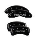 Picture of MGP Front set 2 Caliper Covers Engraved Front MGP Yellow finish black ch