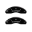 Picture of MGP Front set 2 Caliper Covers Engraved Front i-Vtec Black finish silver ch