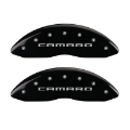Picture of MGP 4 Caliper Covers Engraved Front Gen 5-Camaro Engraved Rear Gen 5-SS Black finish silver ch