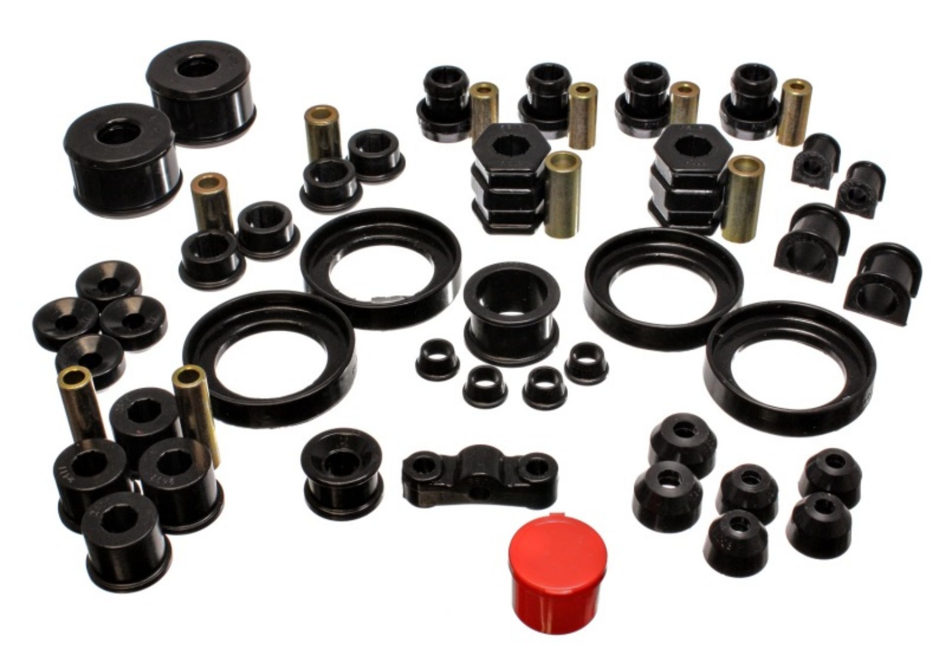 Picture of Energy Suspension 99-00 Honda Civic Si Black Hyper-Flex Master Bushing Set