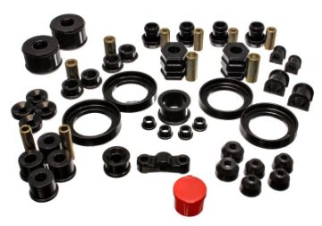 Picture of Energy Suspension 99-00 Honda Civic Si Black Hyper-Flex Master Bushing Set