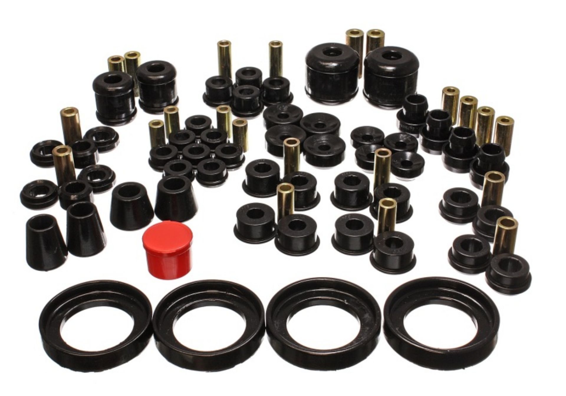 Picture of Energy Suspension 97-01 Honda Prelude Type SH Only Black Hyper-Flex Master Bushing Set