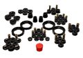 Picture of Energy Suspension 92-96 Honda Prelude Black Hyper-Flex Master Bushing Set