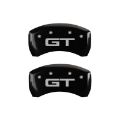 Picture of MGP Rear set 2 Caliper Covers Engraved Rear 2015-GT Black finish silver ch