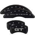 Picture of MGP Rear set 2 Caliper Covers Engraved Rear 2015-50 Black finish silver ch